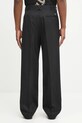 Odzież Kenzo spodnie wełniane Weave Pleated Tailored FF65PA2149ID czarny
