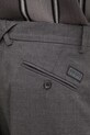 Kenzo spodnie wełniane Weave Straight Tailored szary FF65PA3689ID