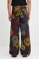 Oblečení Bavlněné kalhoty Kenzo Futura Turn Up Wide Fit FF65PA3839G2 hnědá