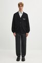 Kenzo spodnie Weave Cargo Jogpant FF65PA5019JF czarny