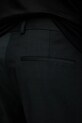 Calvin Klein spodnie z wełną czarny LV14LD904G