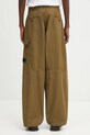 Odzież C.P. Company spodnie bawełniane 19CMPA065A110324G zielony
