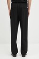 Îmbrăcăminte C.P. Company pantaloni cu lână 19CMPA267A110514A negru