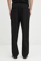 Clothing C.P. Company trousers with wool blend 19CMPA267A110514A black