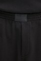 Helmut Lang spodnie dresowe bawełniane czarny P02HM203