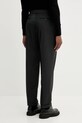 Odzież BARENA VENEZIA spodnie wełniane Pantalone Drapier PAU5257.478 czarny