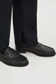 Панталон с вълна Filling Pieces Coach Twill Wool тъмносин 422550500247