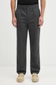 Filling Pieces spodnie z wełną Coach Twill Wool szary 422550500247
