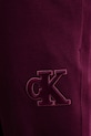 Calvin Klein Jeans spodnie dresowe fioletowy LV04RD252G