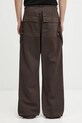Дрехи Памучен панталон Rick Owens DRKSHDW Stefan Cargo DU02E7368.TW кафяв