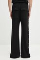 Odzież Rick Owens DRKSHDW spodnie dresowe bawełniane Pusher Pants DU02E7393.JDB czarny