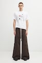 Rick Owens DRKSHDW spodnie Double Cargo Jumbo Belas DU02E7398.TW brązowy