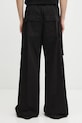 Odzież Rick Owens DRKSHDW spodnie Double Cargo Jumbo Belas DU02E7398.TW czarny