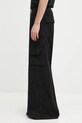 Rick Owens DRKSHDW spodnie bawełniane Double Cargo Jumbo Belas DU02E7398.CFL czarny AW25