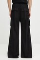 Odzież Rick Owens DRKSHDW spodnie bawełniane Double Cargo Jumbo Belas DU02E7398.CFL czarny