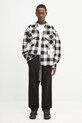 Rick Owens DRKSHDW spodnie dresowe bawełniane Classic Cargo Drawstring DU02E7370.RIG czarny