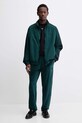 adidas Originals spodnie dresowe welurowe Sst Tp JX1551 zielony AW25