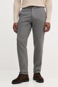 Barbour spodnie z dodatkiem wełny z elastanem szary MTR0778