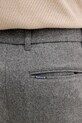 Barbour spodnie z dodatkiem wełny szary MTR0778