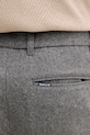 Barbour spodnie z dodatkiem wełny szary MTR0778