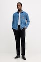 Брюки с добавлением шерсти Barbour MTR0778 тёмно-синий AW25