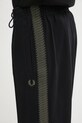 Fred Perry spodnie dresowe czarny T1301
