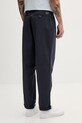 Odzież Fred Perry spodnie bawełniane T9130 granatowy
