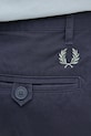 Fred Perry cotton trousers navy T9130