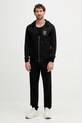 Aeronautica Militare melegítőnadrág PF1004UF00667 fekete AW25