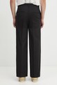 Odzież Visvim spodnie bawełniane ex wide chino pants 125105008008 czarny