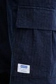 Hugo Blue spodnie bawełniane granatowy 50552121