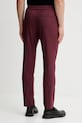 Îmbrăcăminte HUGO pantaloni din lână 50547312 burgundia