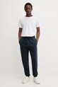 Хлопковые спортивные штаны Marc O'Polo 528401019018 тёмно-синий AW25