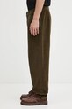 Barbour spodnie sztruksowe Elmbank OS Cord Trouser MTR0789OL51 zielony AW25