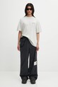 Maison MIHARA YASUHIRO spodnie bawełniane HUGE LAYERED A15PT056