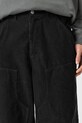 AllSaints pantaloni in cotone DUNSTAN M008TD nero AW25