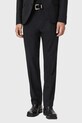 AllSaints spodnie GERMAIN M010QD czarny AW25