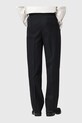 AllSaints spodnie z dodatkiem wełny TALLIS czarny M021TD