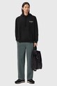 AllSaints spodnie dresowe bawełniane MILO bawełna szary M010TD