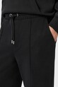Odzież AllSaints spodnie dresowe bawełniane MILO M010TD czarny