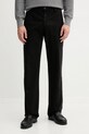 Trussardi spodnie z elastanem czarny P709M000019N