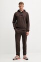 BOGNER Fire+Ice spodnie dresowe bawełniane PEDRO 14488517 brązowy AW25
