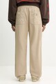 Oblečení Bavlněné kalhoty Carhartt WIP Flint Pant I029919.G1GD béžová