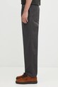 Carhartt WIP pantaloni in cotone Flint Pant I029919.87GD grigio AW25