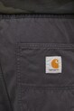 Carhartt WIP pantaloni in cotone Flint Pant grigio I029919.87GD
