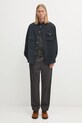 Carhartt WIP pantaloni in cotone Flint Pant I029919.87GD grigio