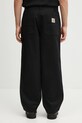 Odzież Carhartt WIP spodnie bawełniane Holden Pant I035670.8901 czarny