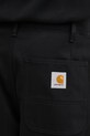 Carhartt WIP spodnie bawełniane Holden Pant czarny I035670.8901