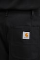Памучен панталон Carhartt WIP Holden Pant черен I035670.8901