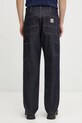 Odzież Carhartt WIP jeansy Double Knee Pant I032699.101 granatowy